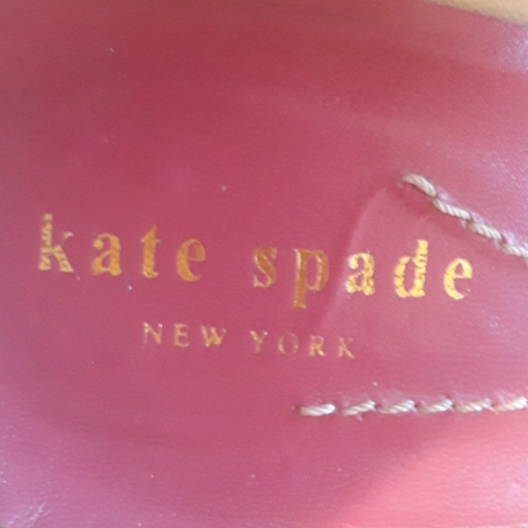 Kate Spade Brown 2 1/2"heels - Picture 5 of 7